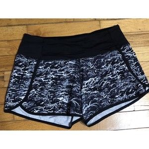 LULULEMON RUN TIMES SHORTS SIZE 4